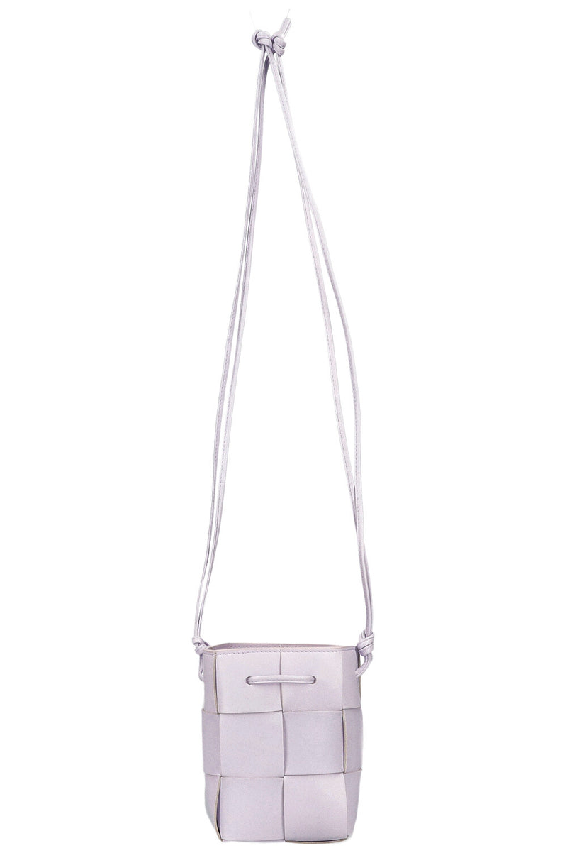 BOTTEGA VENETA Mini Cassette Bucket Bag Lilac