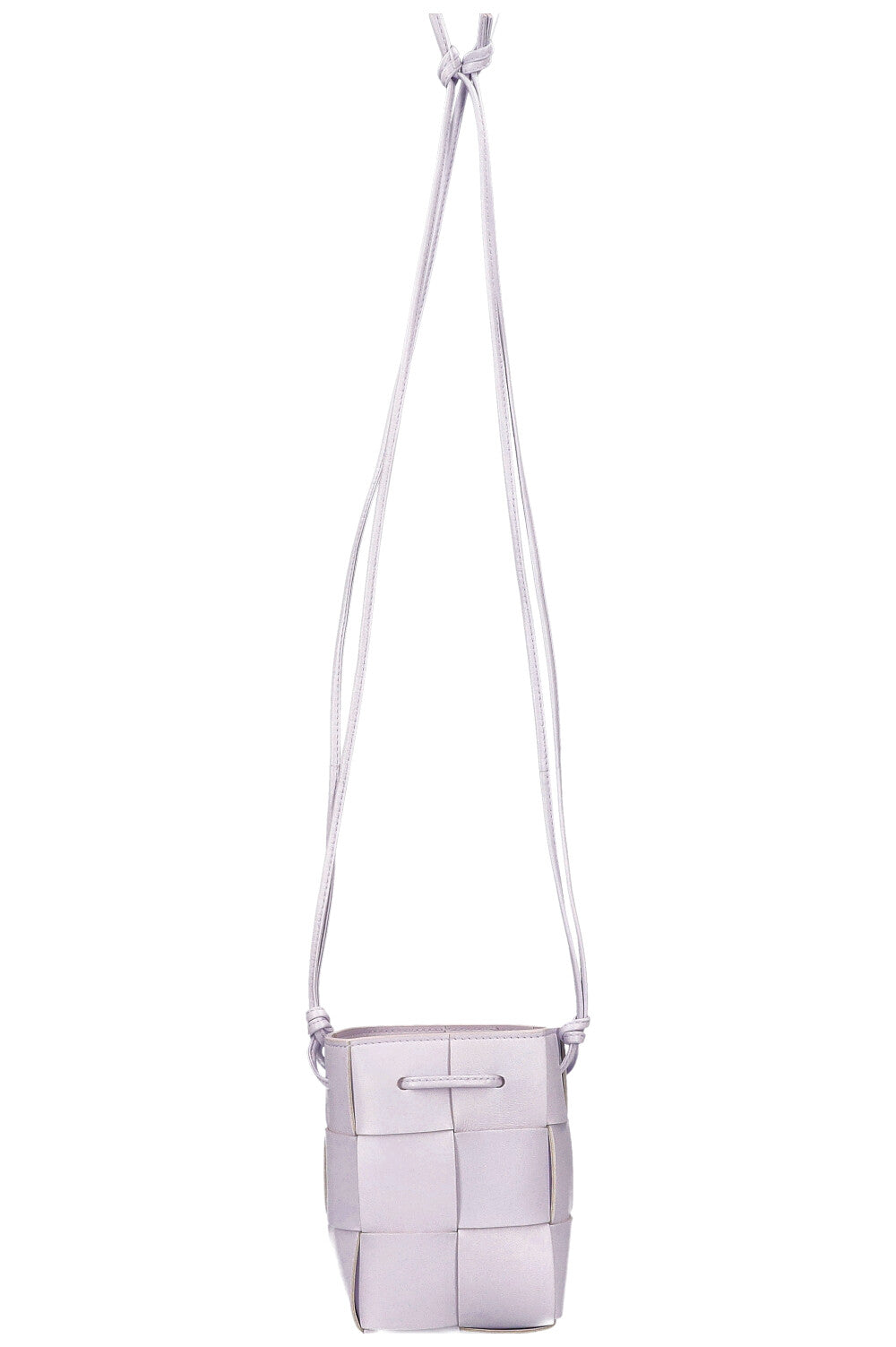 BOTTEGA VENETA Mini Cassette Bucket Bag Lilac