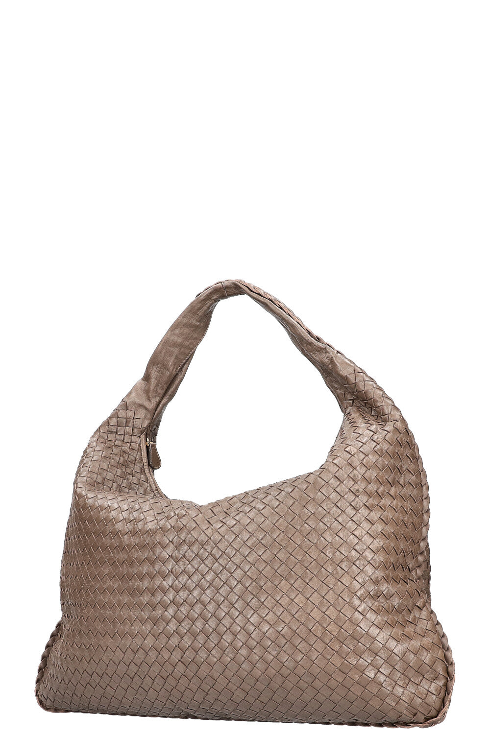 BOTTEGA VENETA Hobo Veneta Intrecciato Taupe