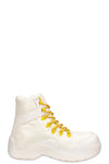 BOTTEGA VENETA Puddle Bomber Boots White
