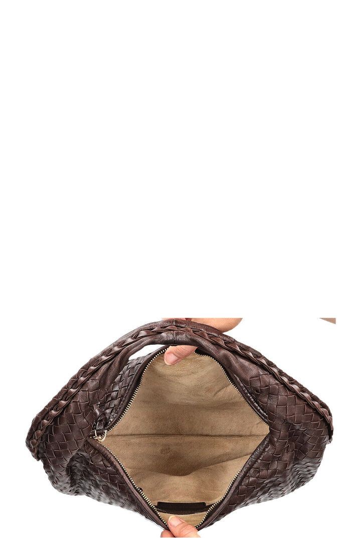 BOTTEGA VENETA Veneta Bag Intrecciato Brown