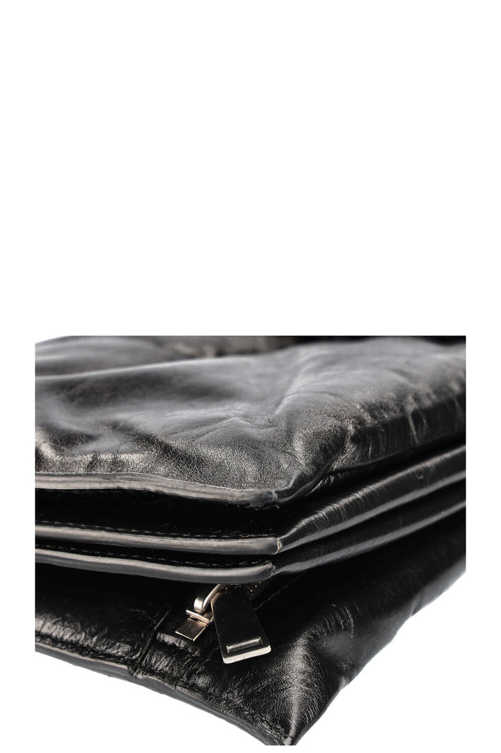 BOTTEGA VENETA Bifold Clutch Black