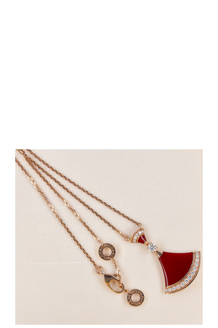 BULGARI Diva's Dream Necklace Karneol
