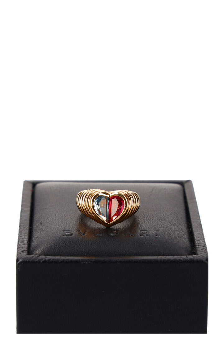 BULGARI Doppio Bague Coeur