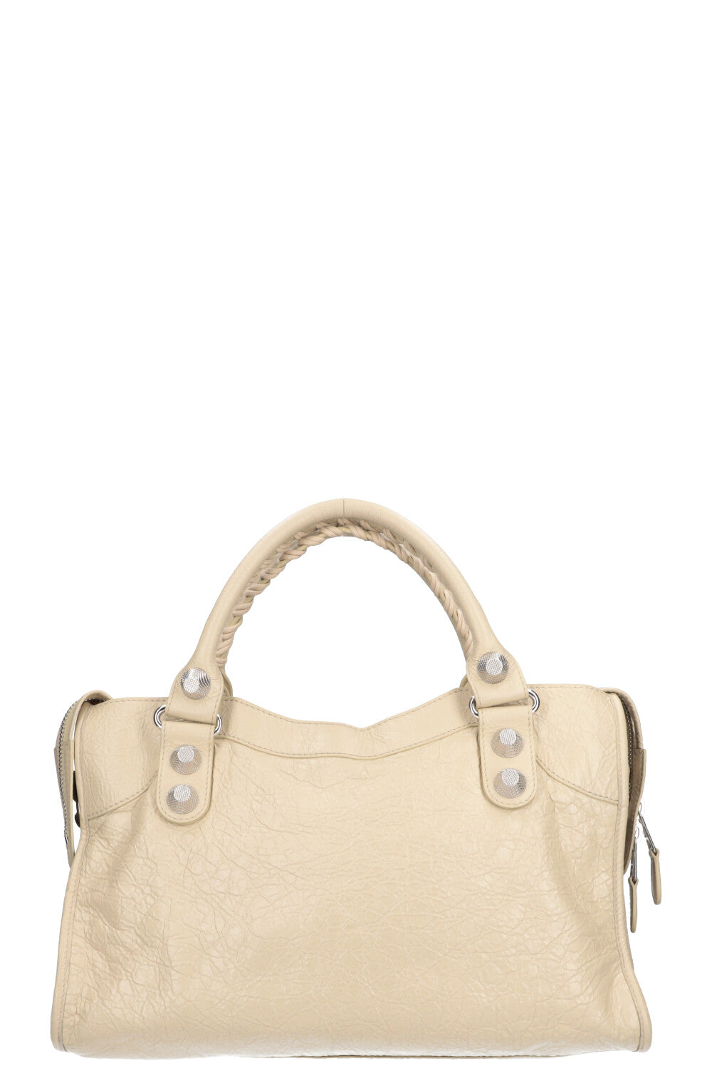 BALENCIAGA Sac City Giant Clous Ecru