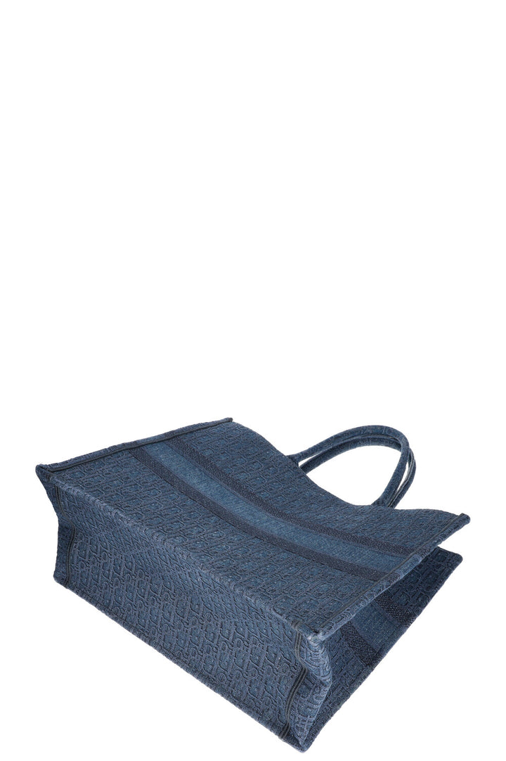 CHRISTIAN DIOR Book Tote Blue