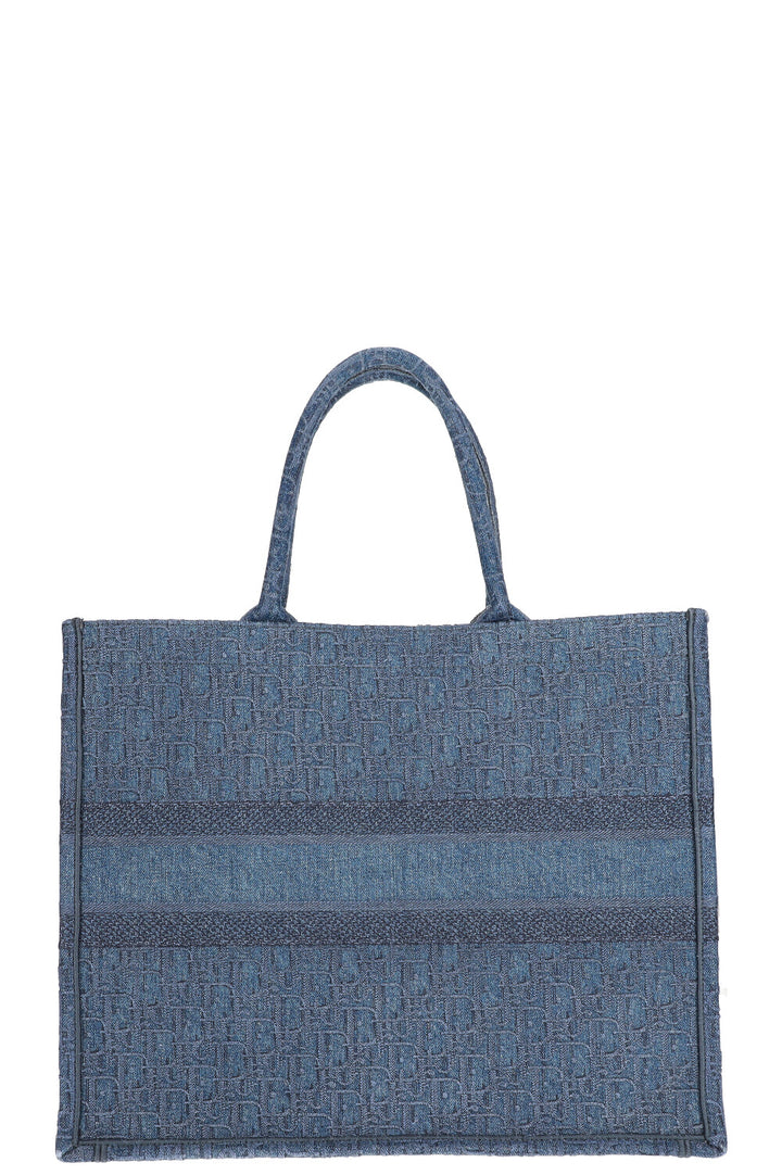 CHRISTIAN DIOR Book Tote Blue