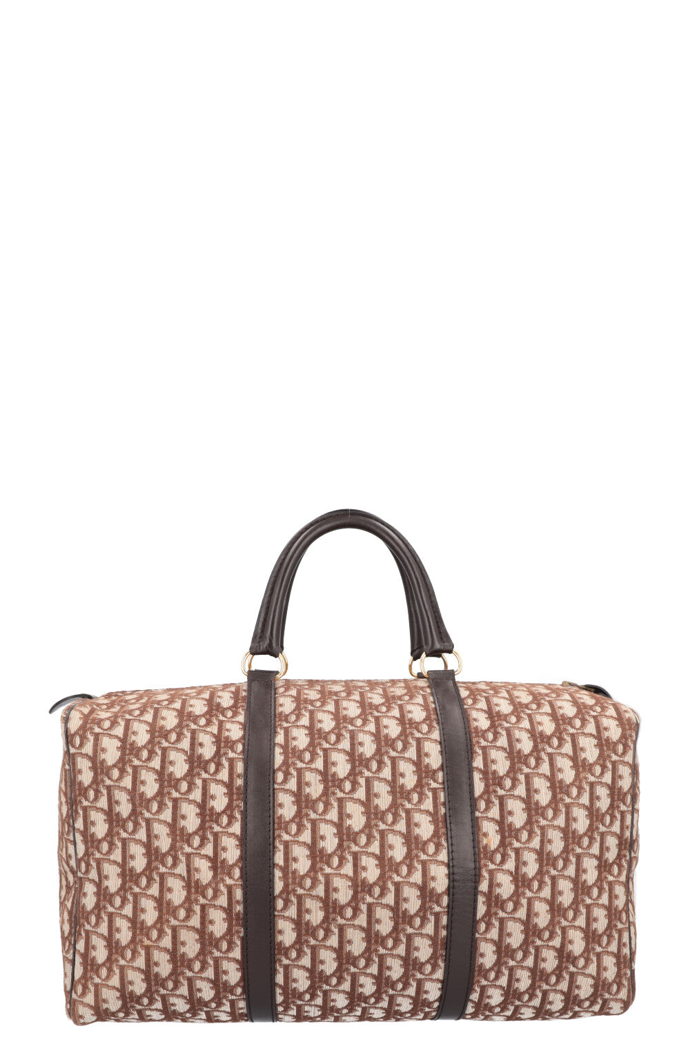 CHRISTIAN DIOR Boston Bag Oblique Brown REAWAKE