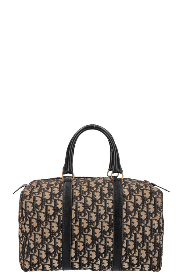 CHRISTIAN DIOR Sac Boston Oblique Bleu