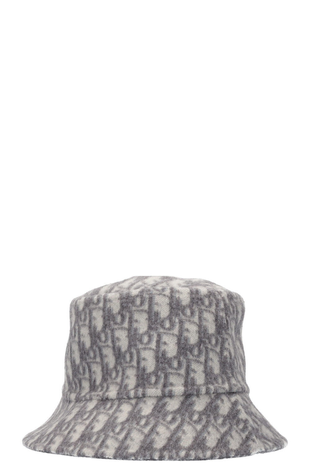 CHRISTIAN DIOR Bucket Hat Reversible Oblique Grey