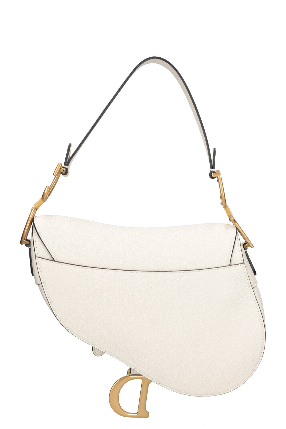 CHRISTIAN DIOR Saddle Bag White