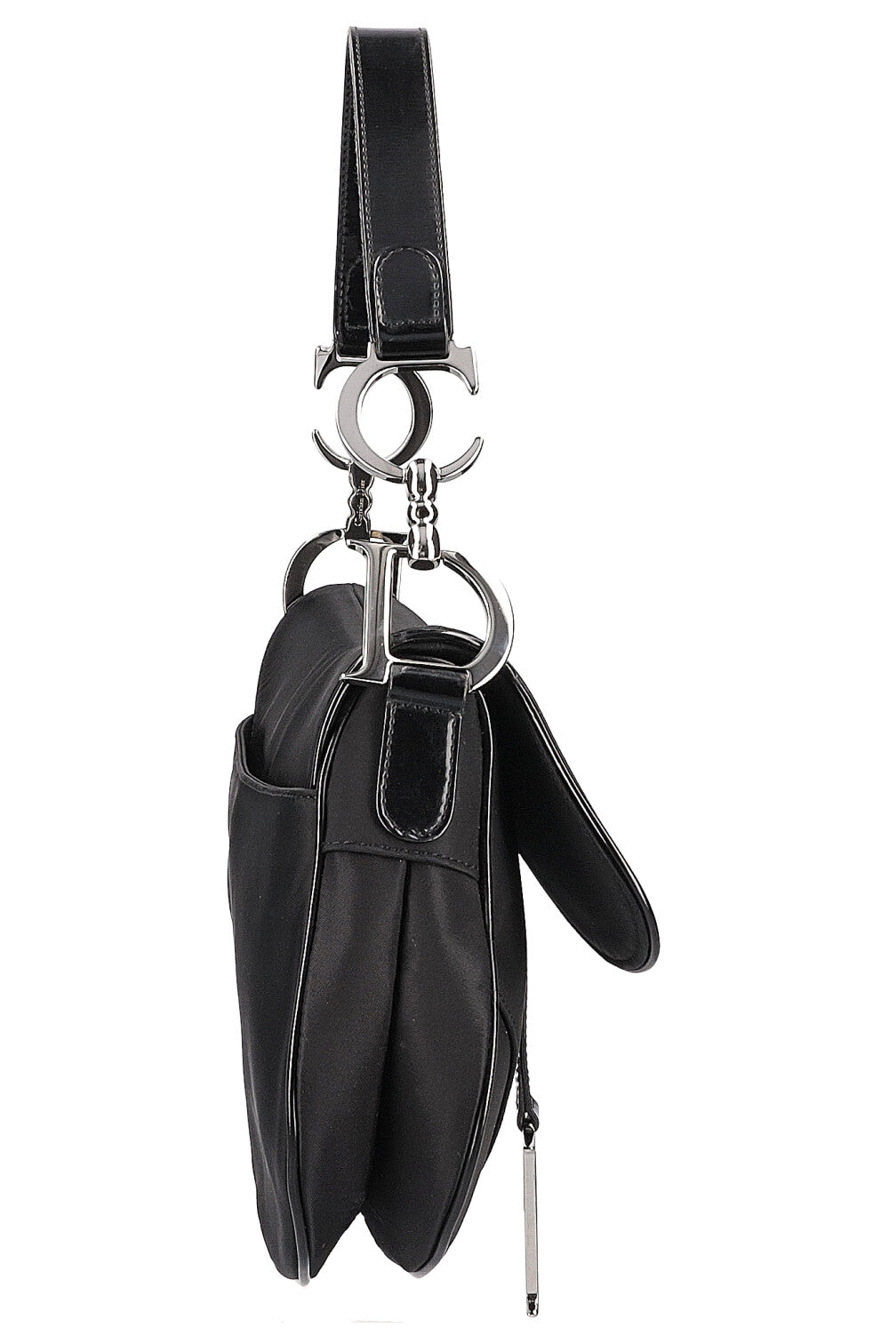 CHRISTIAN DIOR Sac Saddle Vintage Nylon Noir – REAWAKE