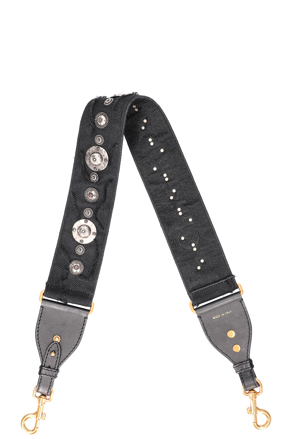 Christian Dior Shoulder Strap Black 