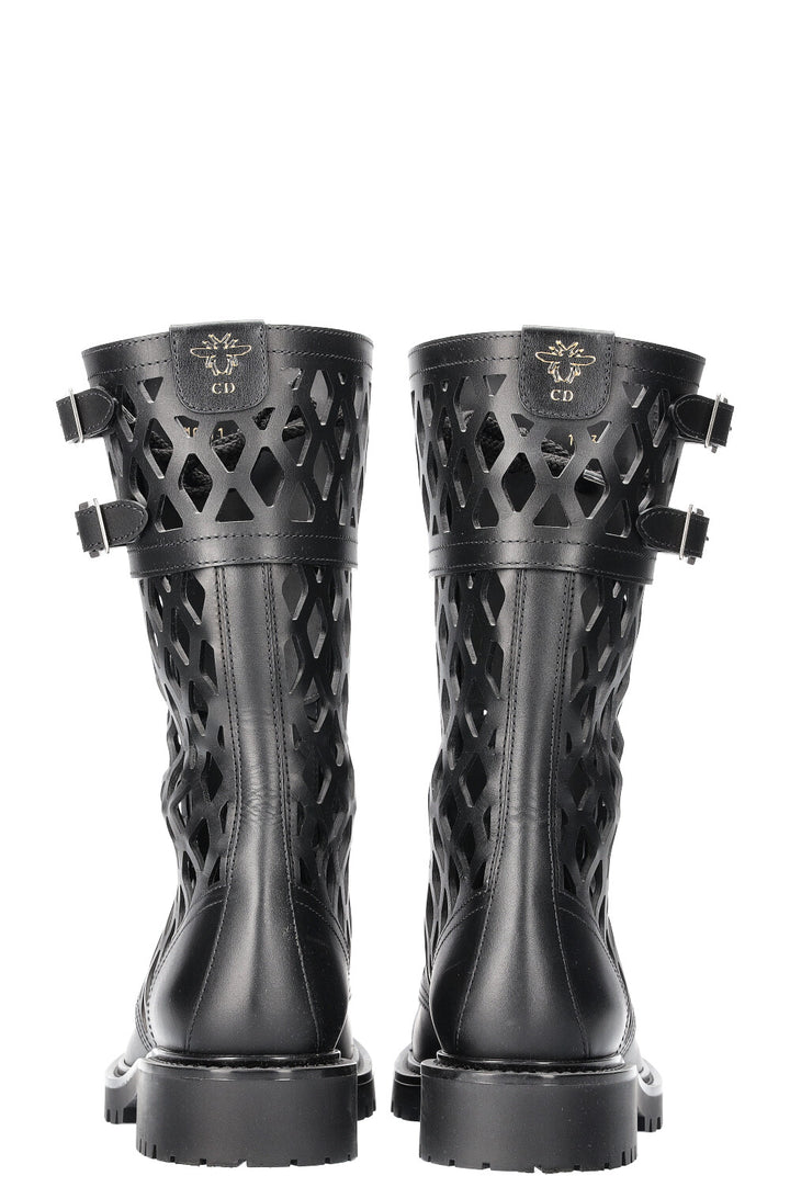 CHRISTIAN DIOR D-Trap Combat Boots Black