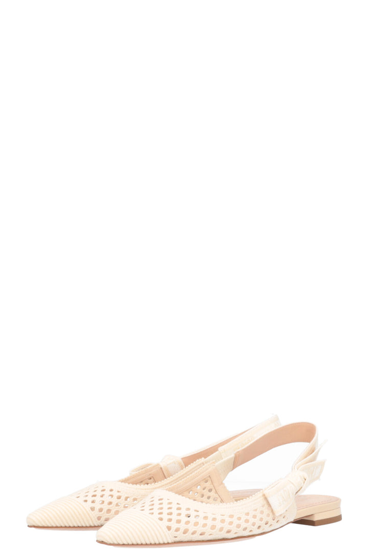 CHRISTIAN DIOR Ballerines en dentelle