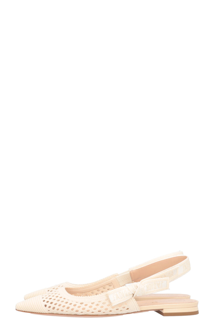CHRISTIAN DIOR Ballerines en dentelle