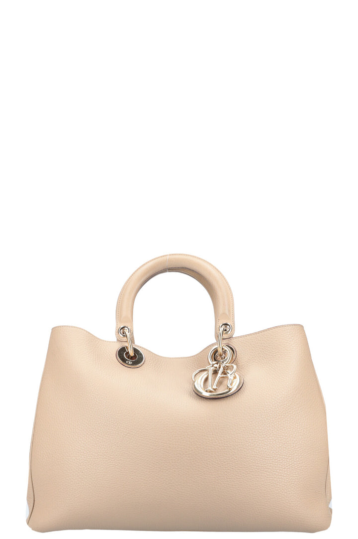 CHRISTIAN DIOR Diorissimo Tote Bag Beige