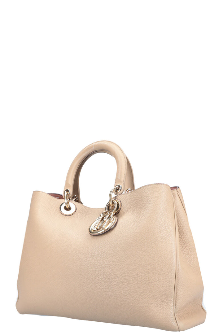 CHRISTIAN DIOR Diorissimo Tote Bag Beige