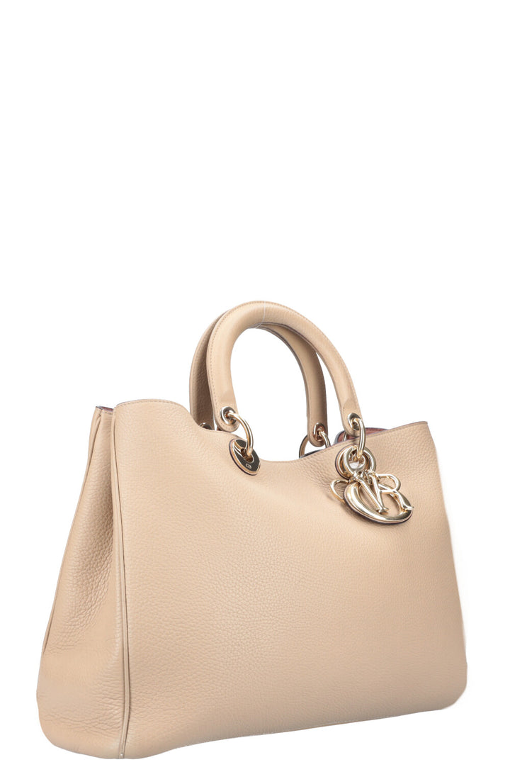 CHRISTIAN DIOR Diorissimo Tote Bag Beige