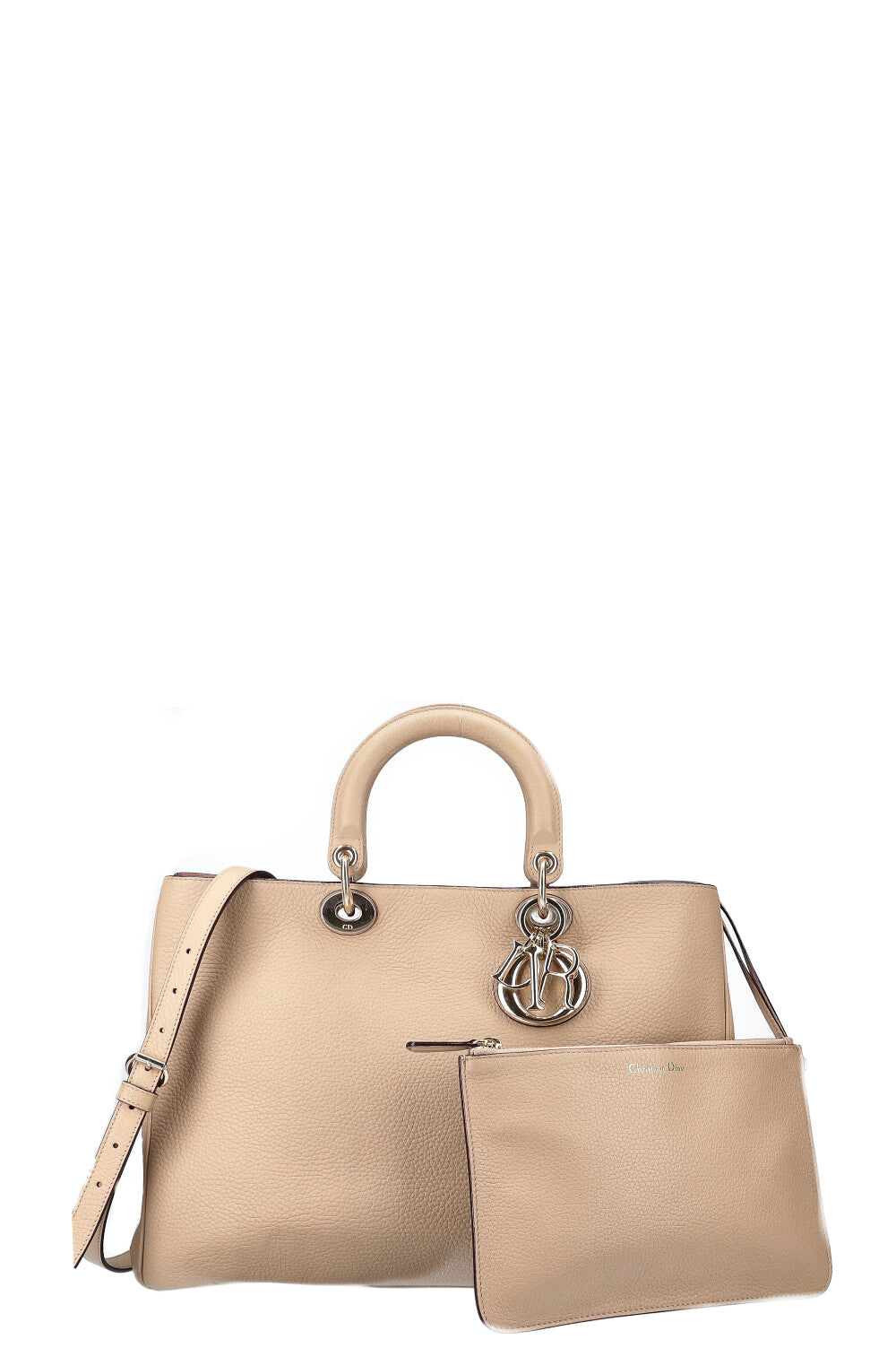 CHRISTIAN DIOR Sac Cabas Diorissimo Beige