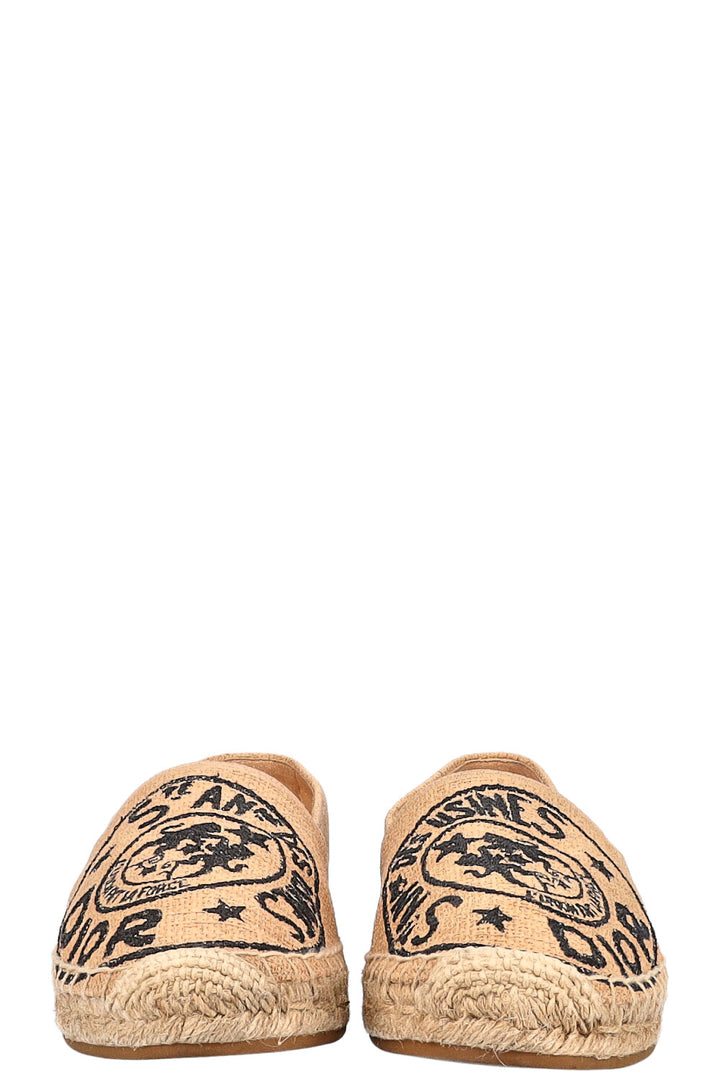 CHRISTIAN DIOR Granville espadrilles beige