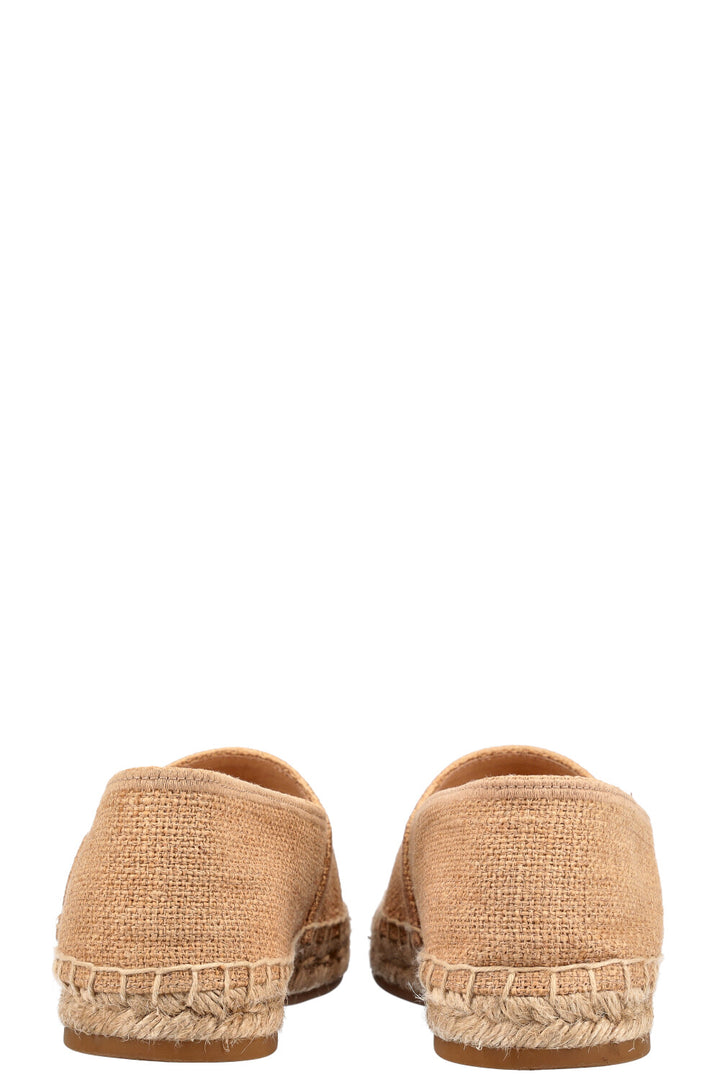 CHRISTIAN DIOR Granville espadrilles beige