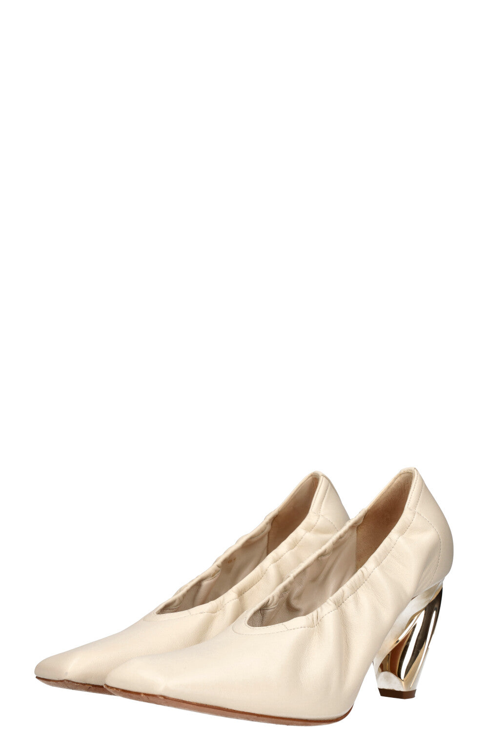 CHRISTIAN DIOR Escarpins Deesse Blanc