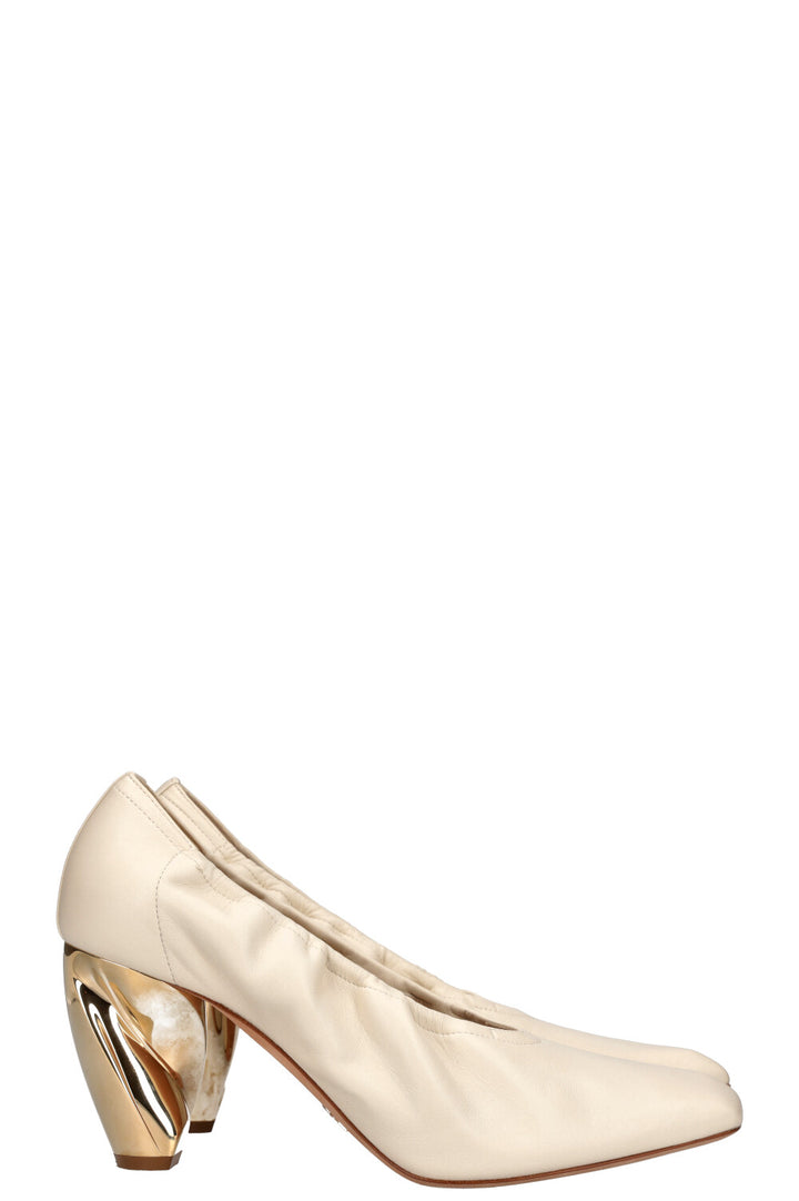 CHRISTIAN DIOR Escarpins Deesse Blanc