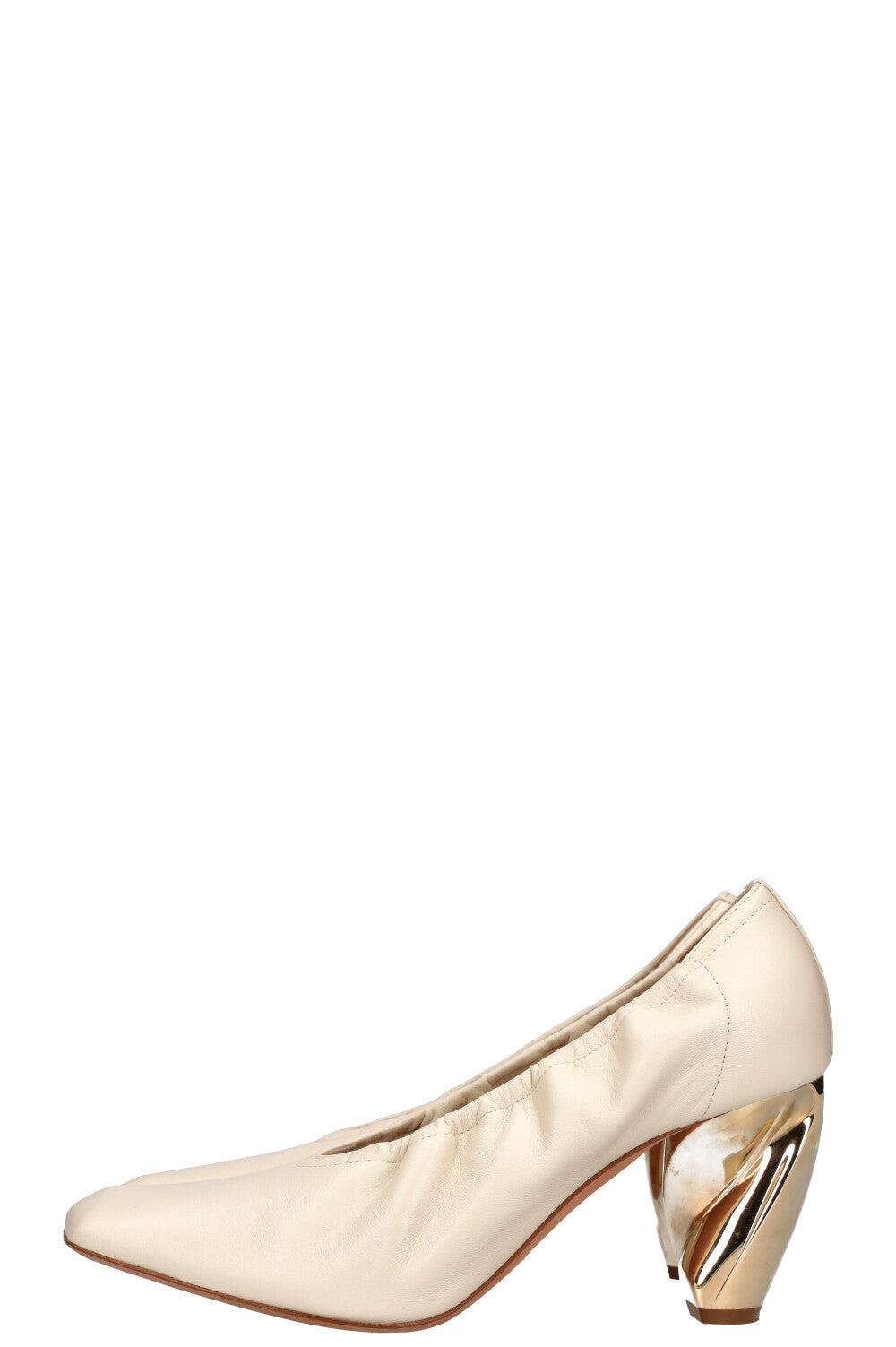 CHRISTIAN DIOR Escarpins Deesse Blanc