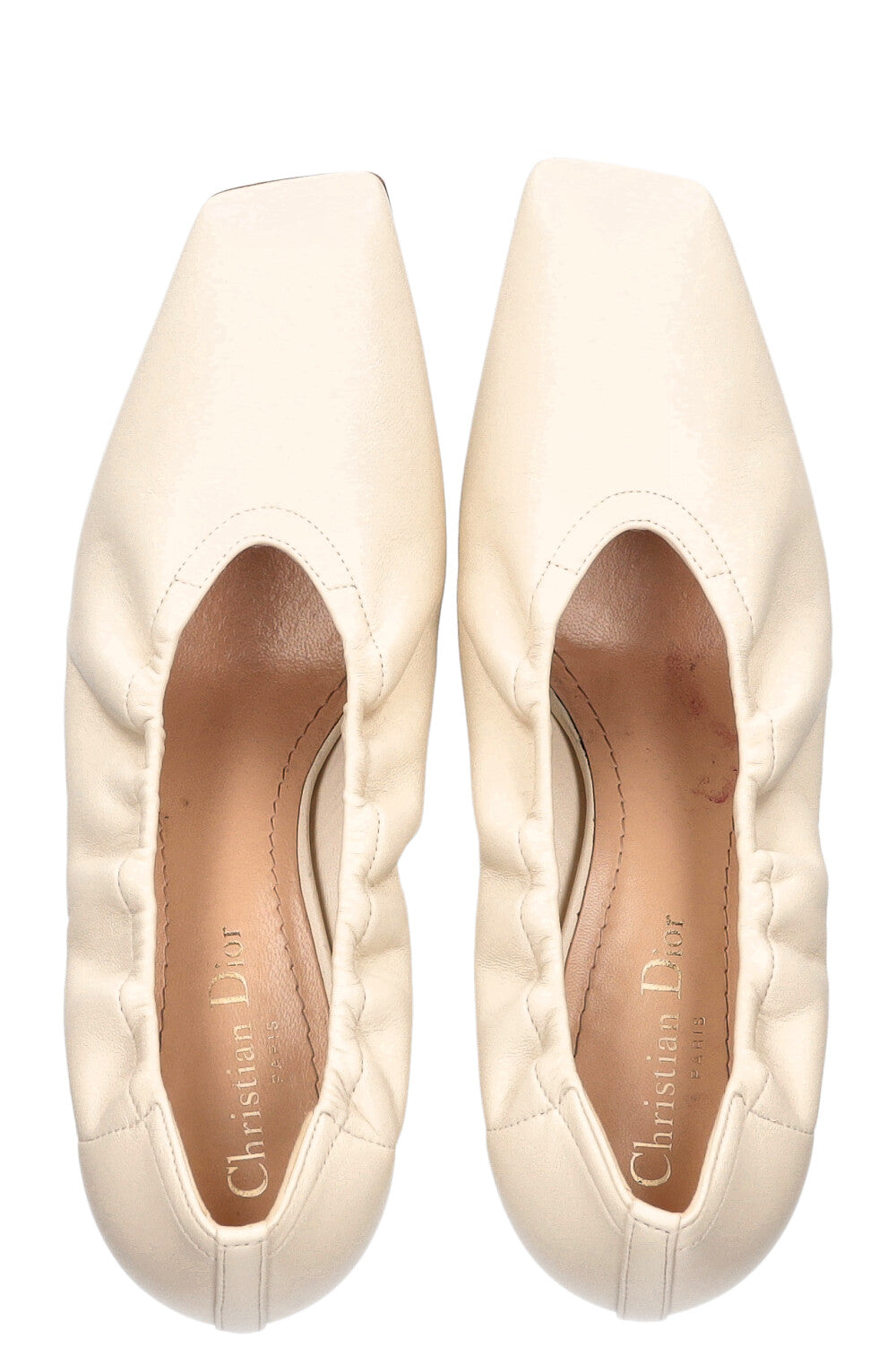 CHRISTIAN DIOR Escarpins Deesse Blanc