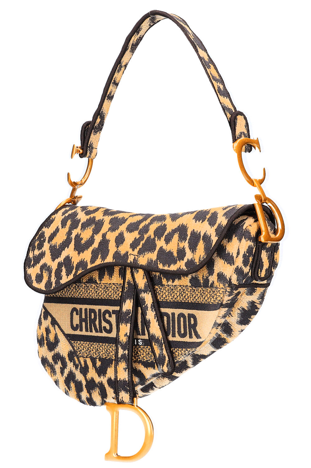 CHRISTIAN DIOR Saddle Bag Mizza Embroidery