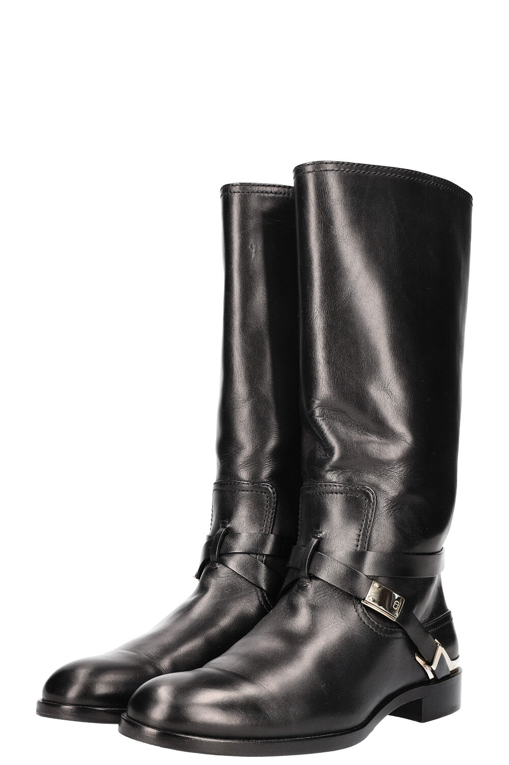 CHRISTIAN DIOR Boots Equestrian Black