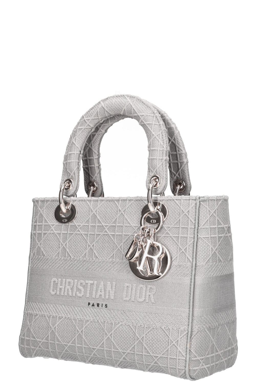 CHRISTIAN DIOR D-Lite Medium Bag Grey