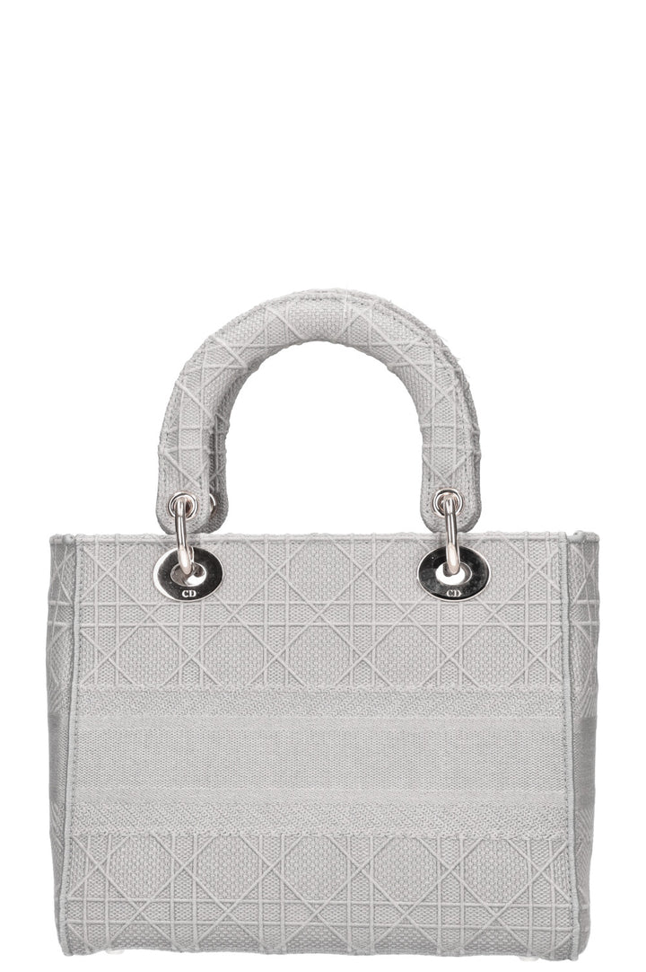 CHRISTIAN DIOR D-Lite Medium Bag Grey