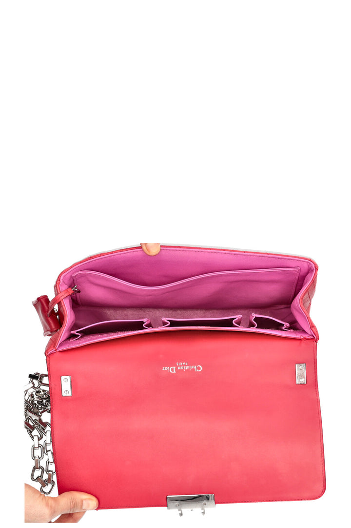 CHRISTIAN DIOR Miss Dior Bag Cannage Pink 2011