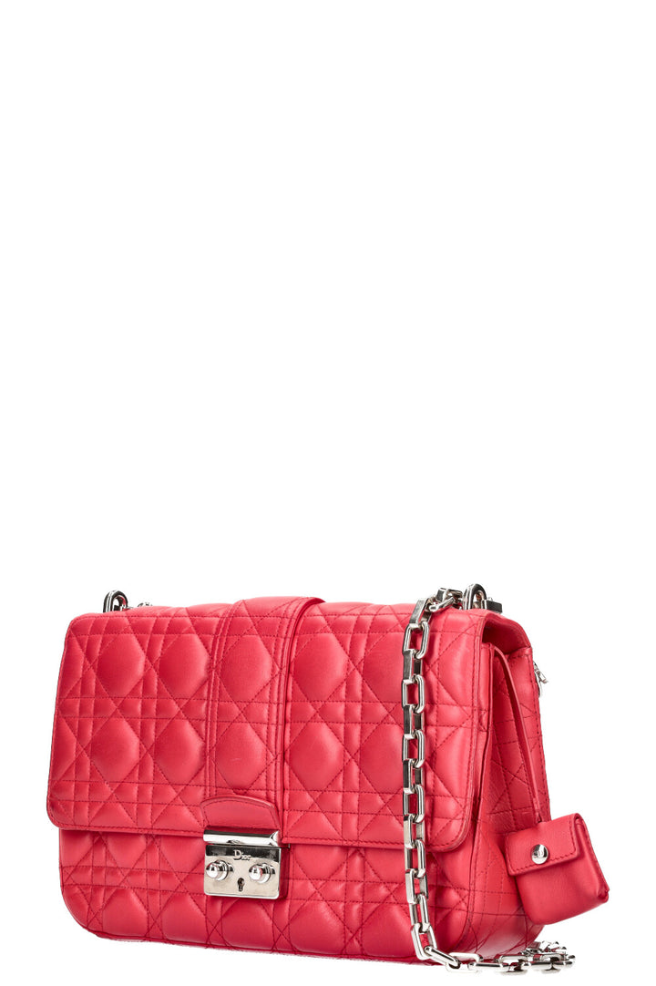 CHRISTIAN DIOR Miss Dior Bag Cannage Pink 2011