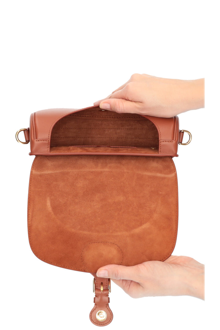 CHRISTIAN DIOR Sac Bobby moyen Cognac