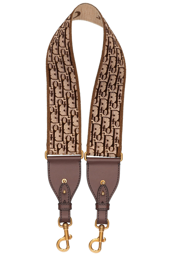 CHRISTIAN DIOR Strap Brown Oblique