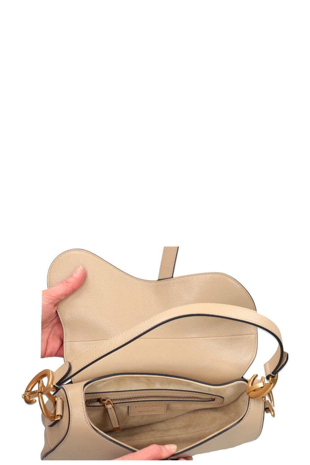 Dior saddle bag beige outlet