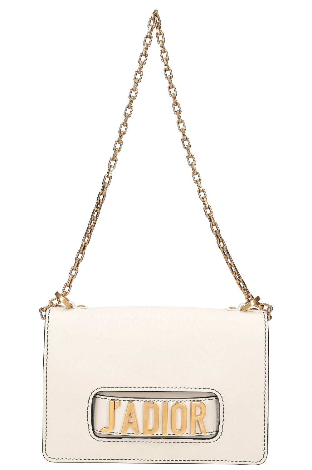 CHRISTIAN DIOR J'Adior Flap Bag White