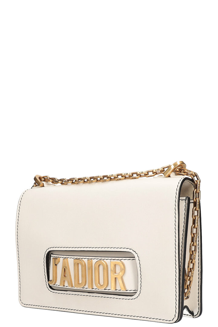 CHRISTIAN DIOR J'Adior Flap Bag White