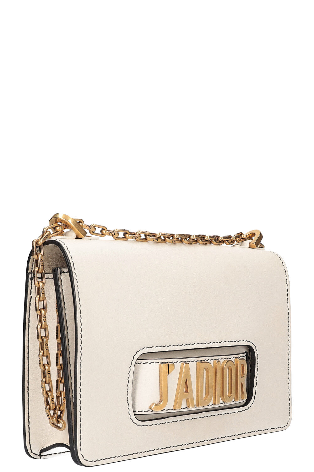 CHRISTIAN DIOR J'Adior Flap Bag White