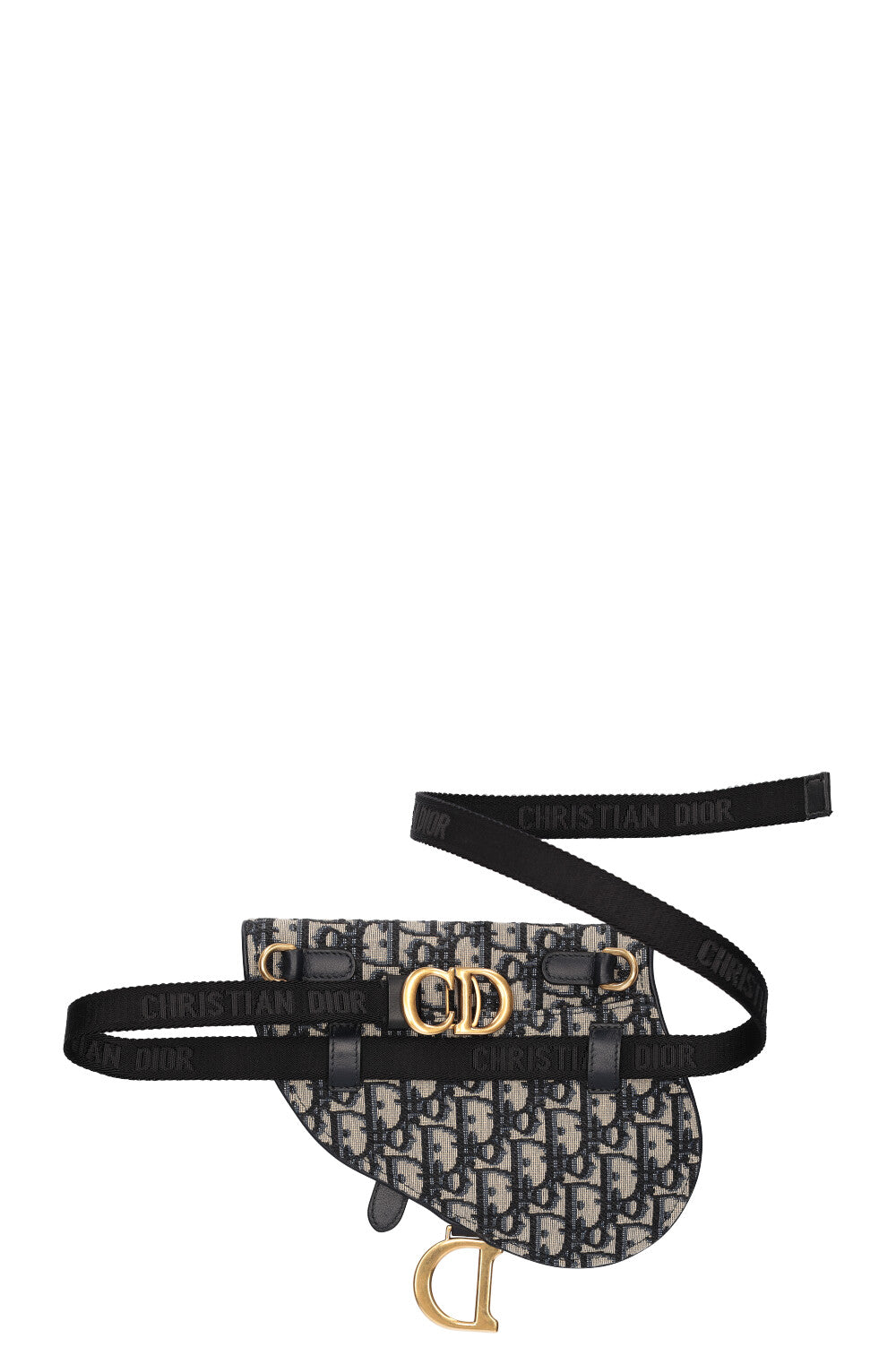 Saddle flat sales belt pouch dior