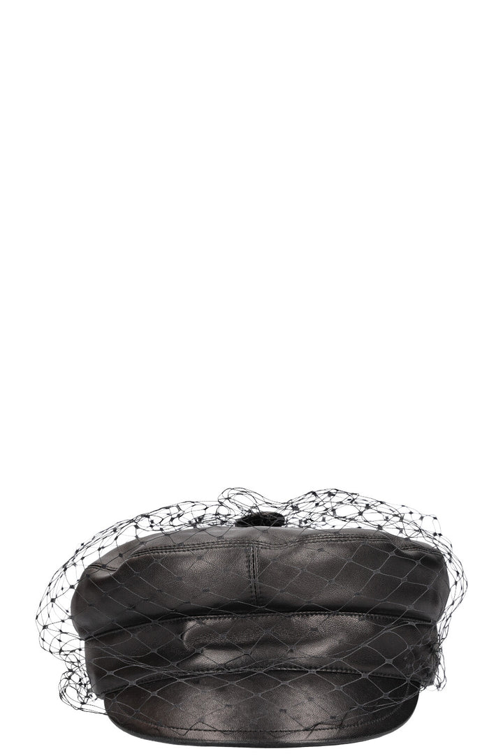 CHRISTIAN DIOR Arty Cap Leather Black