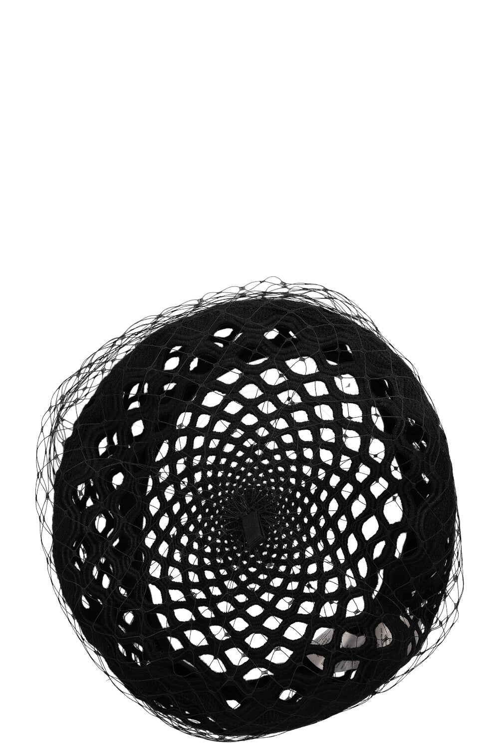 CHRISTIAN DIOR Arty Veil Beret Hat Black – REAWAKE display picture 1
