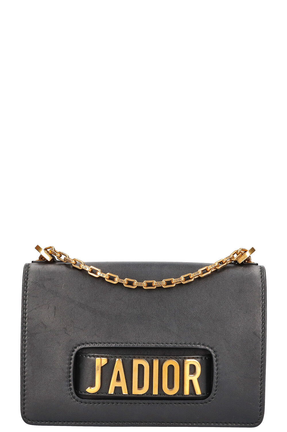 I*様 03SS Christian Dior Boutique J'ADRE Christian Dior Pre-Owned J'Adior Leather Shoulder Bag | Black トップス