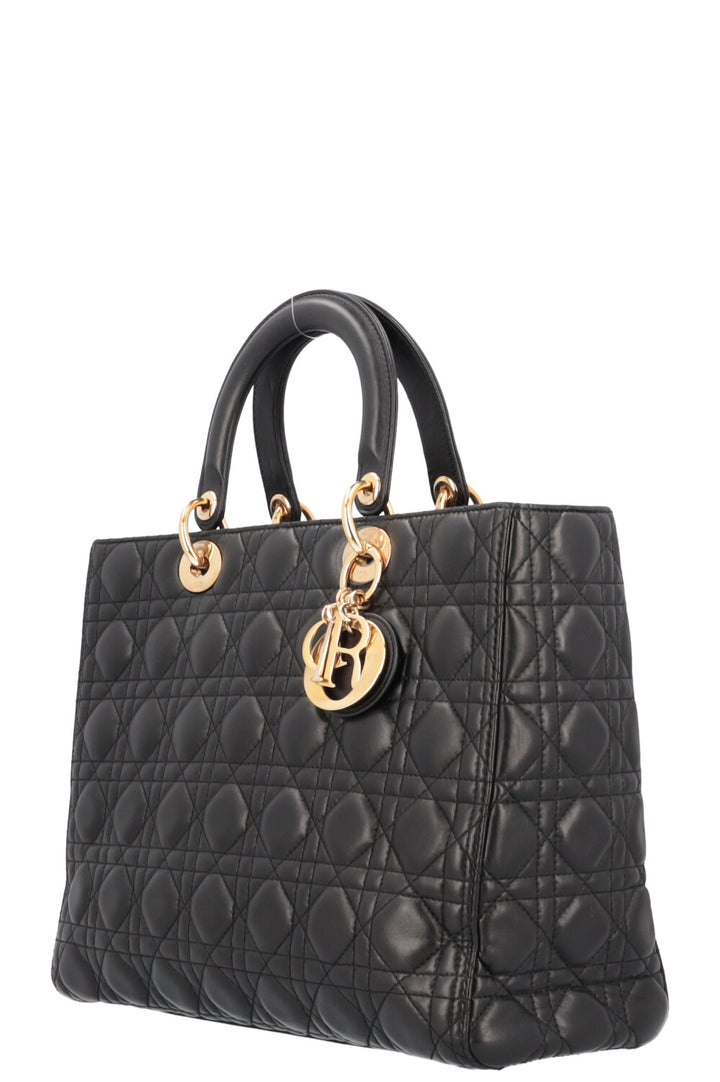 CHRISTIAN DIOR Lady Dior Large