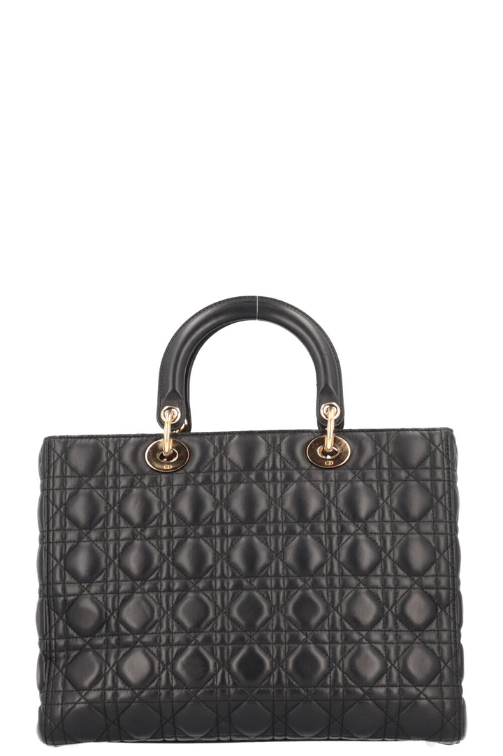 CHRISTIAN DIOR Lady Dior Large
