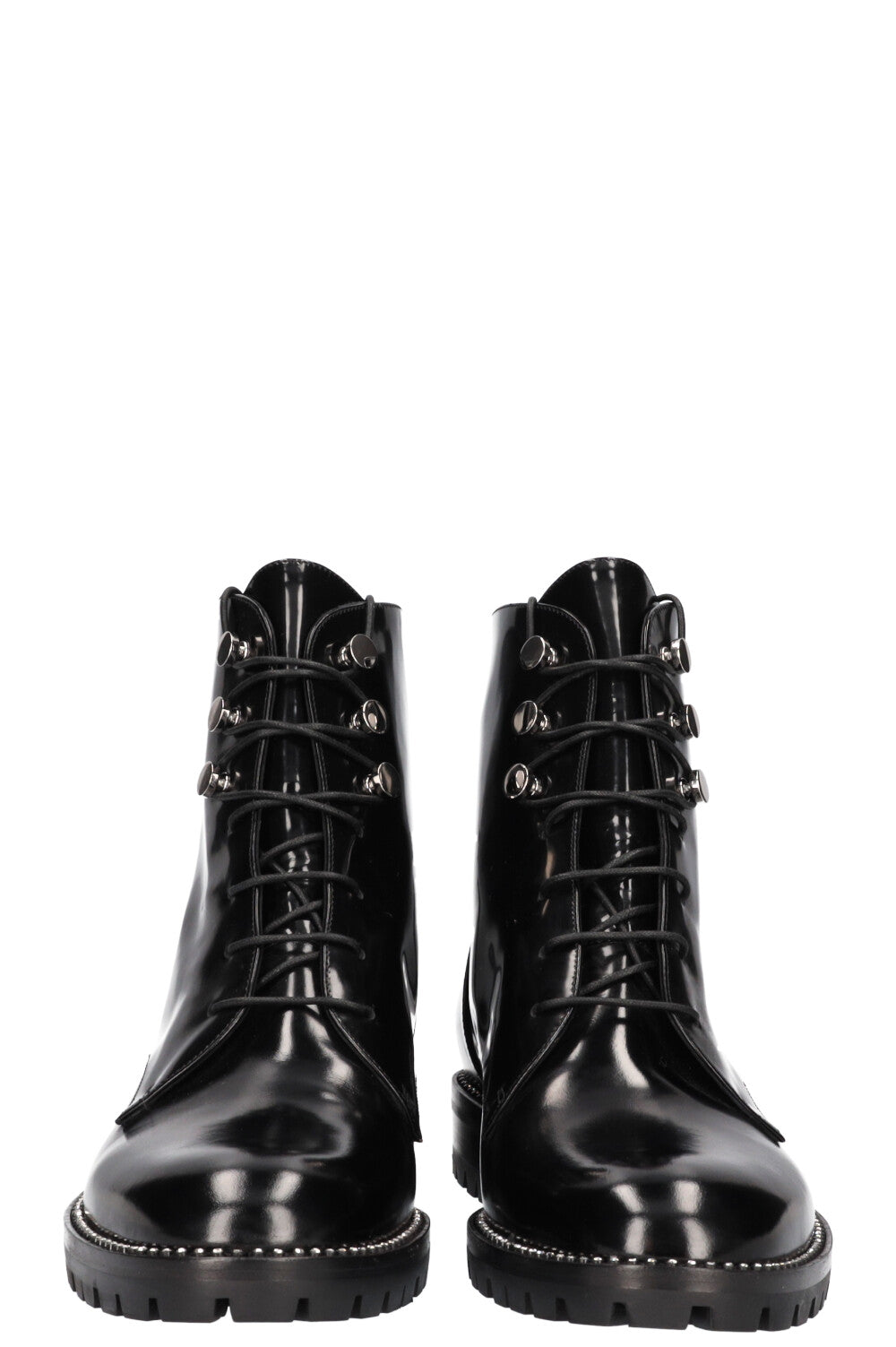 CHRISTIAN DIOR Patent Leder Boots