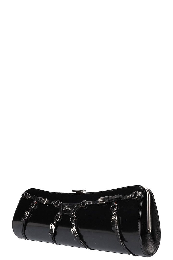 CHRISTIAN DIOR bondage clutch